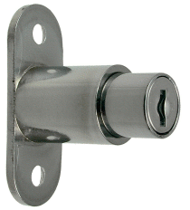 Sliding Door Lock Chrome C/w 2 Keys from FDB Sliding Door Lock Chrome C/w 2 Keys from FDB